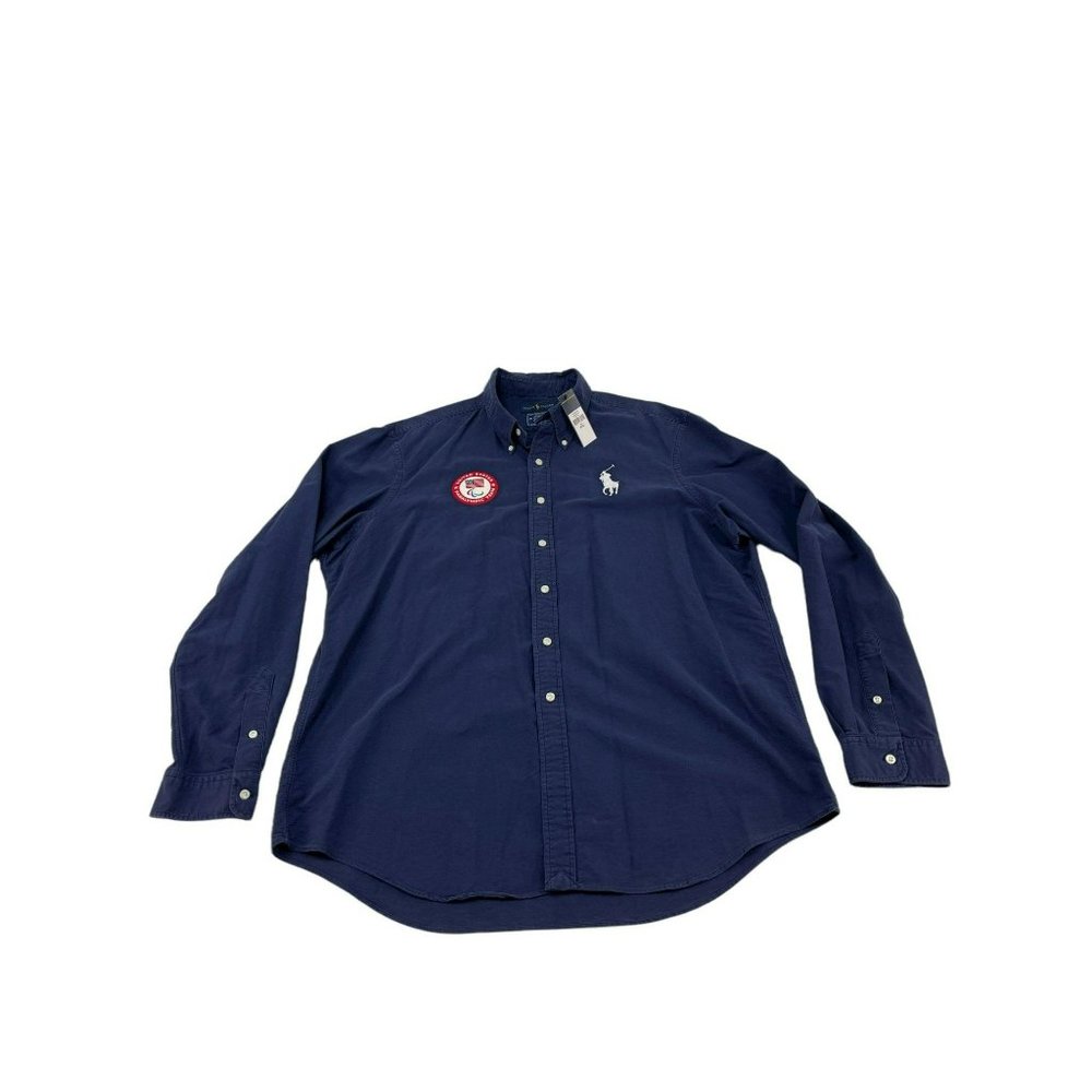 Ralph Lauren USA Paralympic Team button down shirt NEW with tags XXL
